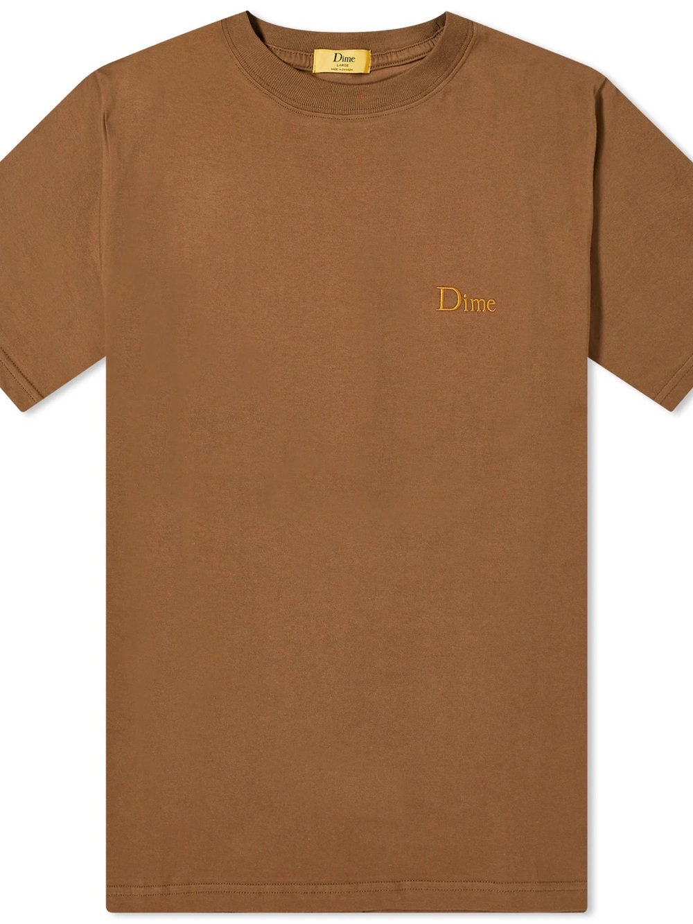 Dime logo brown tee xl